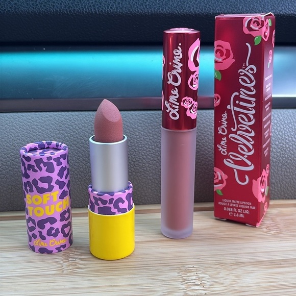 Brand New Lime Crime Velvetines Bleached Matte Liquid Lipstick & Soft Touch Lip - Picture 14 of 14